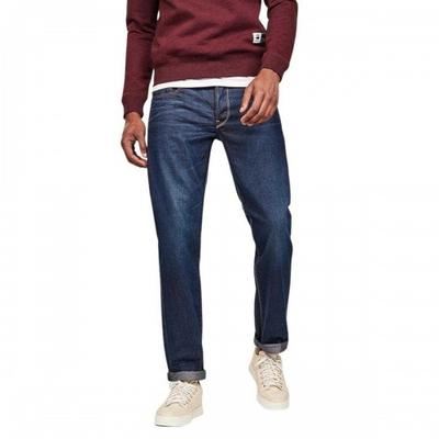Mens Washed Denim Loose Jeans