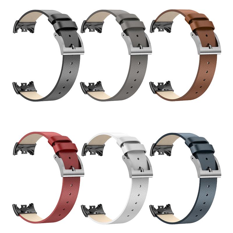 For Xiaomi Smart Band 9 NFC/Band 9/Band 8 NFC/Band 8 Watch Band Genuine Cow Leather Replacement Straps