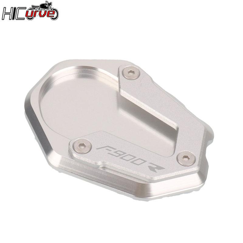 2022 Motorcycle CNC Aluminum Kickstand Enlarge Plate Pad Side Stand Motorbike For BMW F900R F900XR F900 R XR F 900R 900XR 20-23