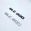 AATN1 3D ABS Chrome Black Letters GLC260 GLC300 GLC350 GLC220d GLC350e 4Matic Emblem for Mercedes Benz GLC X253 Car Trunk Logo Sticker