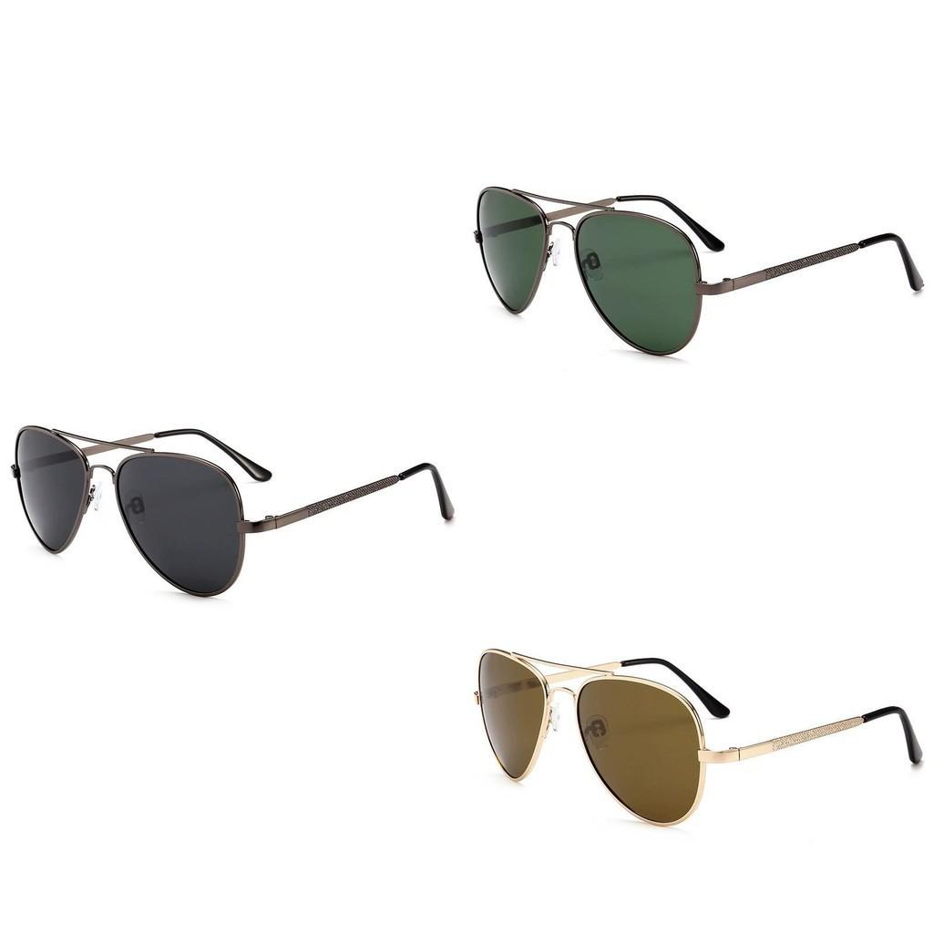 Trendy 2023 Summer Men's Sunglasses Metal Polarized Sun Glasses Black Frame Grey Lens Uv400