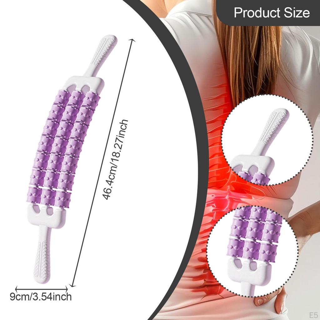 Manual Massage Tool for Arms And Waist with Grip Handles Gym Use