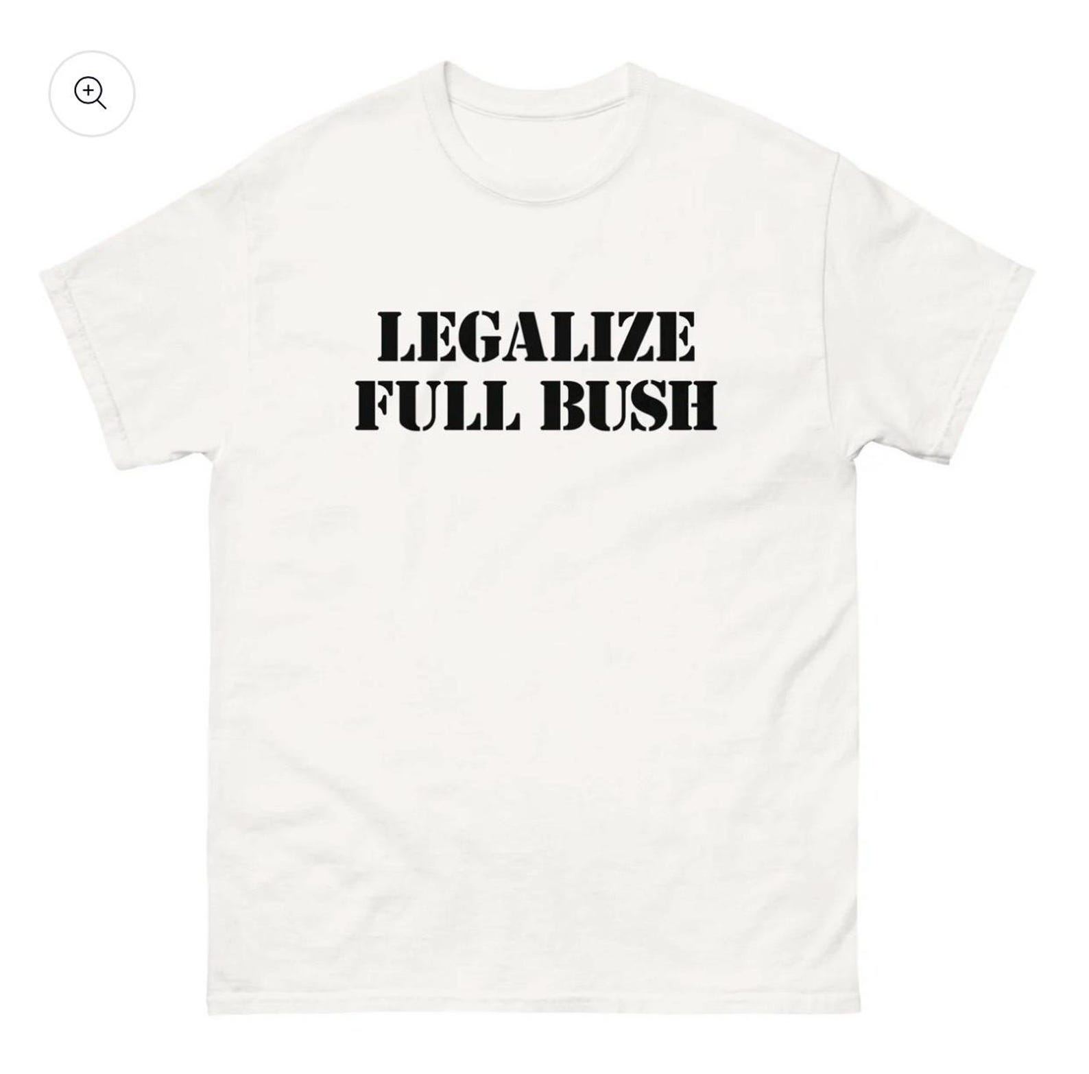 Legalize full bush shirt S