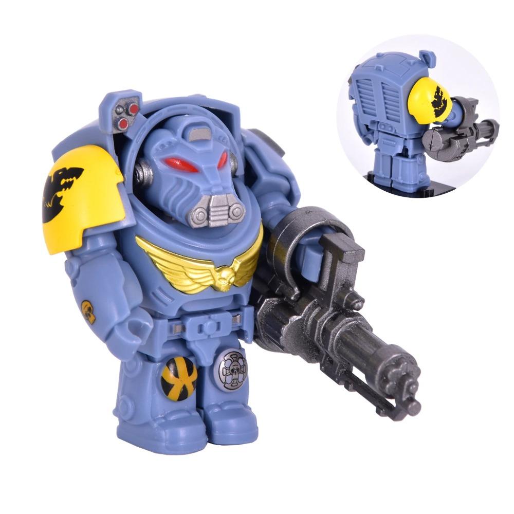 NEW Medieval War Knights Figure, Intricate Details, Heavy Weaponry,Angels Ultramarines Templars War Soldiers