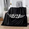 T1 Flannel Blanket Soft All-Season Throw, Design for Camping, Car Travel, Hiking Sofa, Bed, Office Perfect Gift for Parties