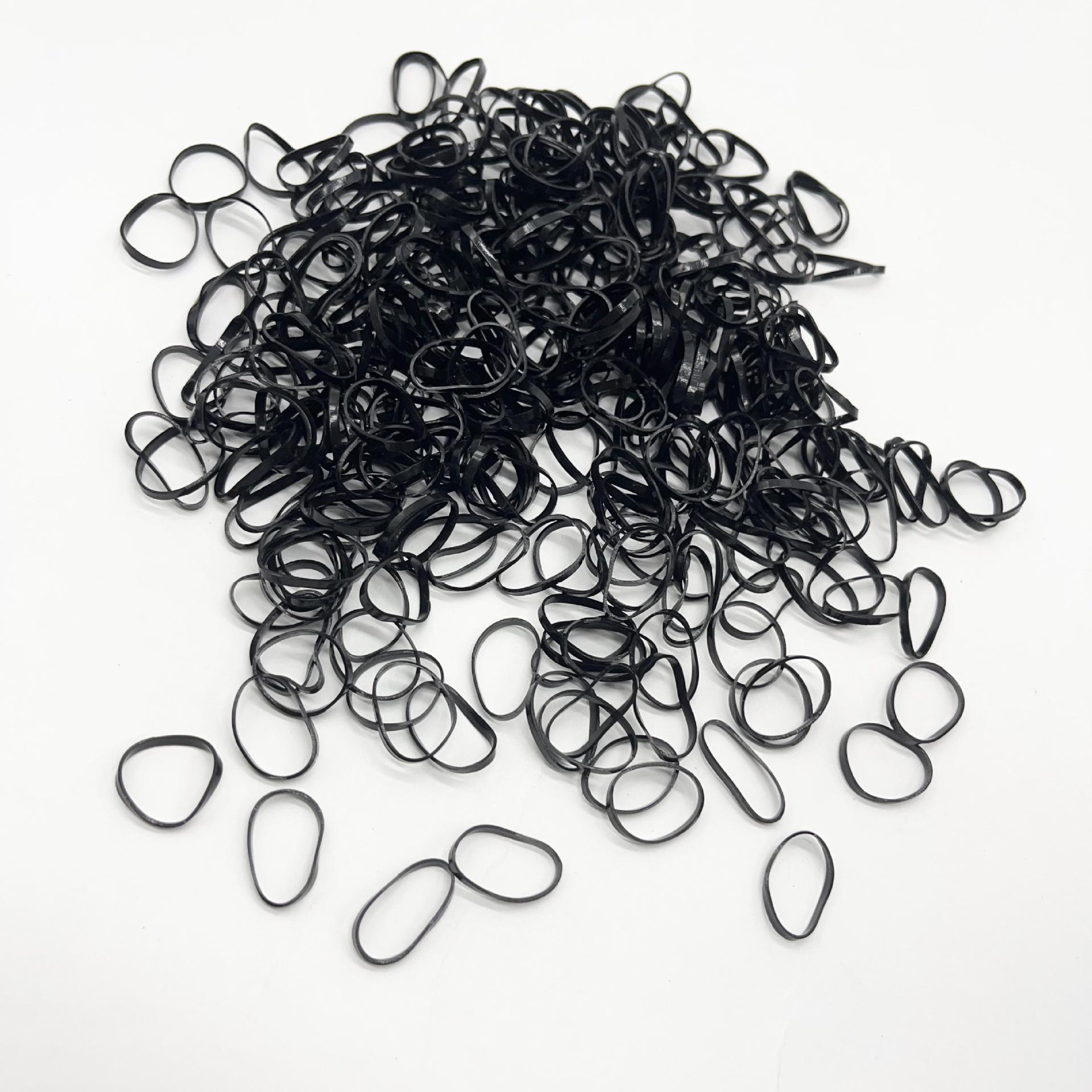 High Elasticity Disposable Children s Hair Ties - Large 1 Jin Pack, Durable and Break-resistant