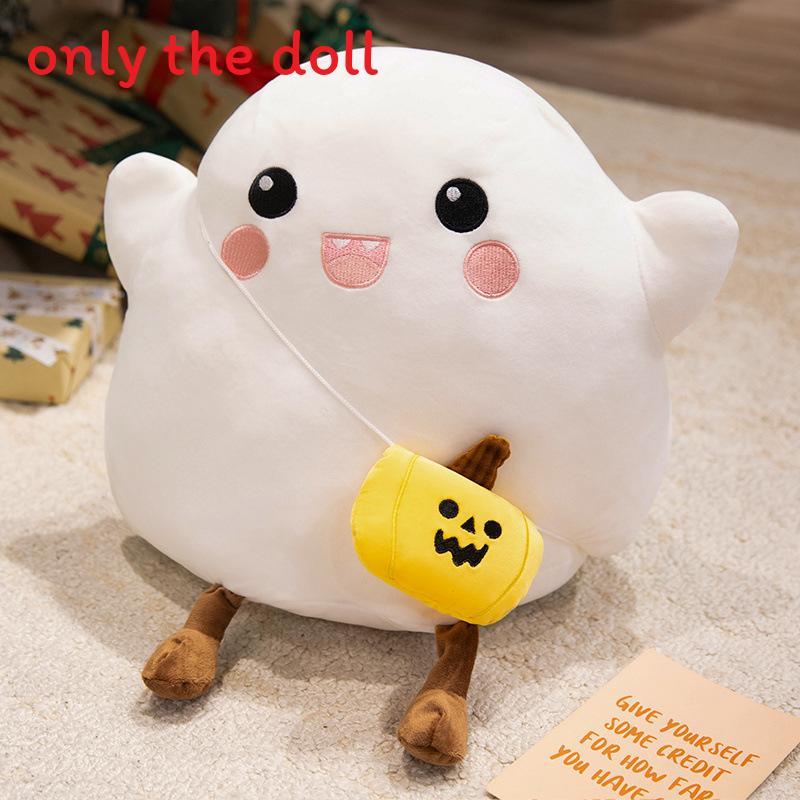 

Ghost Pumpkin Halloween Plush Doll With Short Plush Material For Kid Party Decor Ghost