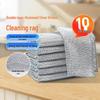 Sodolike Double-Sided Kitchen Dishcloths, 10-Pack