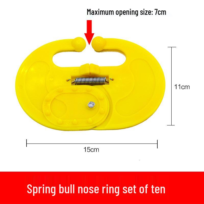 Cattle Nose Spike - Small Calf Weaning Device & Cow Nose Ring