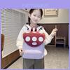 Adorable Pink Mushroom Backpack For Kids Lightweight Fashionable Nylon Bag Perfect For School