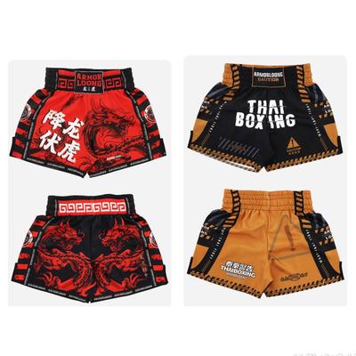 Ταϊλανδέζικο σορτς πυγμαχίας MMA T Shirt Fitness Gym Training Muay Thai Παντελόνια Kickboxing Τζέρσεϊ Sanda Jiu Jitsu Ρούχα πολεμικών τεχνών