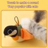 Vivid Chirping Interactive Bird Cat Toys Electronic Bird Fun Attract Cat Toy  for Indoor Cats
