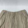 Ebure Beige Linen Flared Skirt Skirt 38 beigeUsed