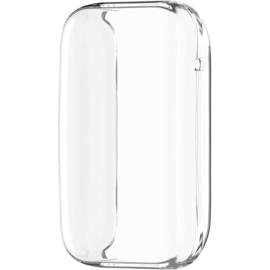 Silicone Case with Screen Protector for Xiaomi Mi Band 7 Pro, Transparent
