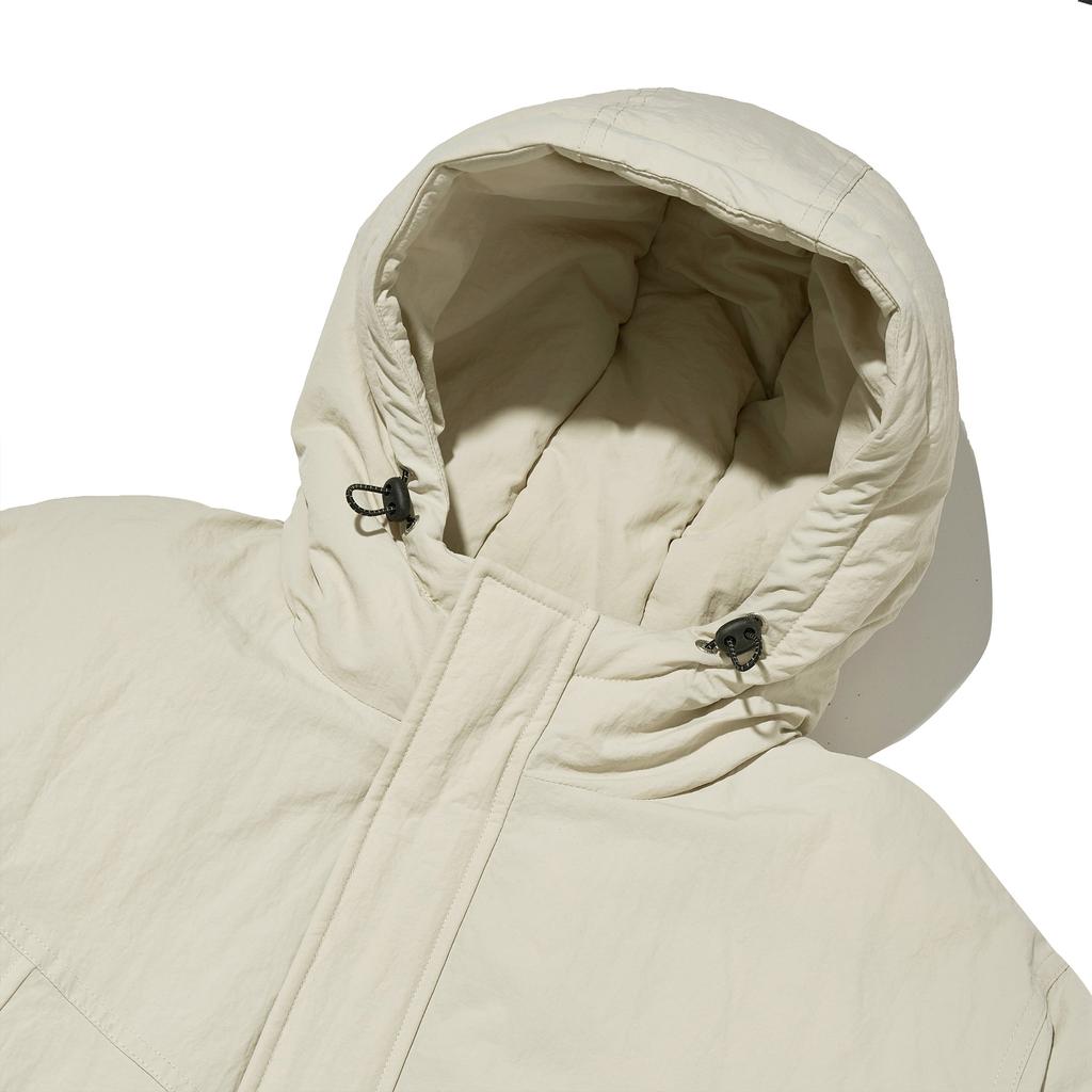 Filluminate Hiver Soir Hooded Padded Jacket - Beige