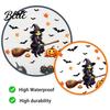 Easy Peel Stick Classroom Wall Decor Cute Halloween Decals  Black Cat Witch Bat Pumpkin Stickers  Fall Removable Theme Party Backdrop Decorations
