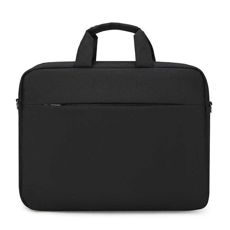 

Computer Bag Briefcase Business Casual Laptop Bag Large Capacity Single Shoulder Notebook Bag One size чёрный