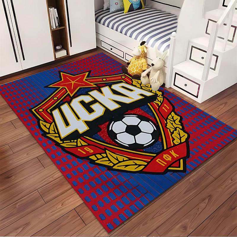 CSKA Logo Carpet Design suitable as a non-slip mat for the living room or bedroom sofa