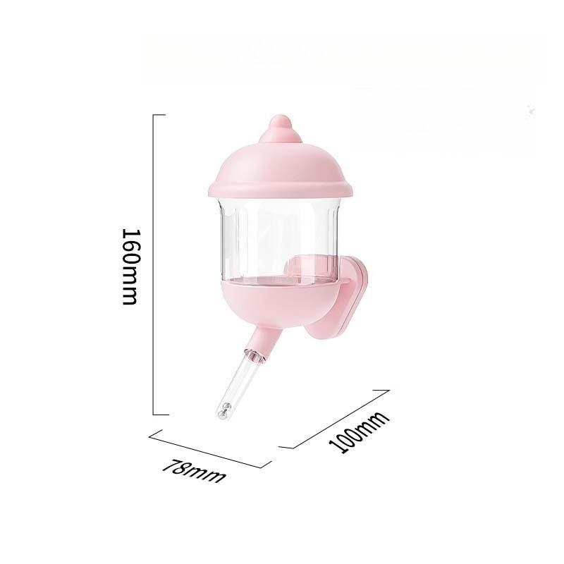 Hamster Magnetic Water Bottle Small Pet Nest Landscape Lamp Golden Bear Water Dispenser Dutch Pig Water Dispenser