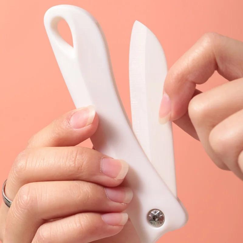 Japanisches Klapp-Keramik-Obstmesser Kompaktes und langlebiges Küchenwerkzeug