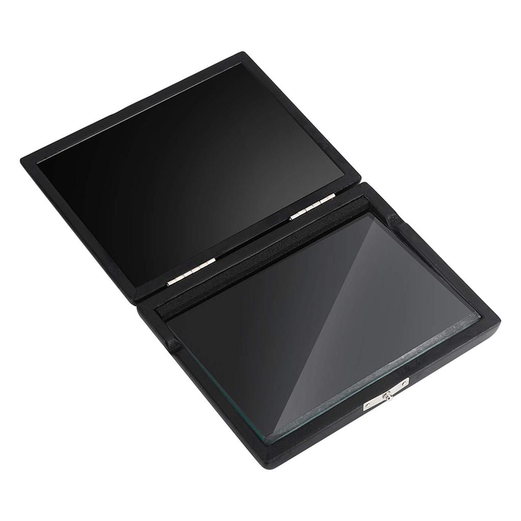 bizofft Wooden Saxophone Reed Case, Waterproof, Easy to Clean with 6 Reed Slots, PU Leather Cover for Home Saxophone