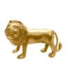 Gold Lion Statue, Vastu Brass Idol For Home & Office, Religious, Brass, Gold Idol