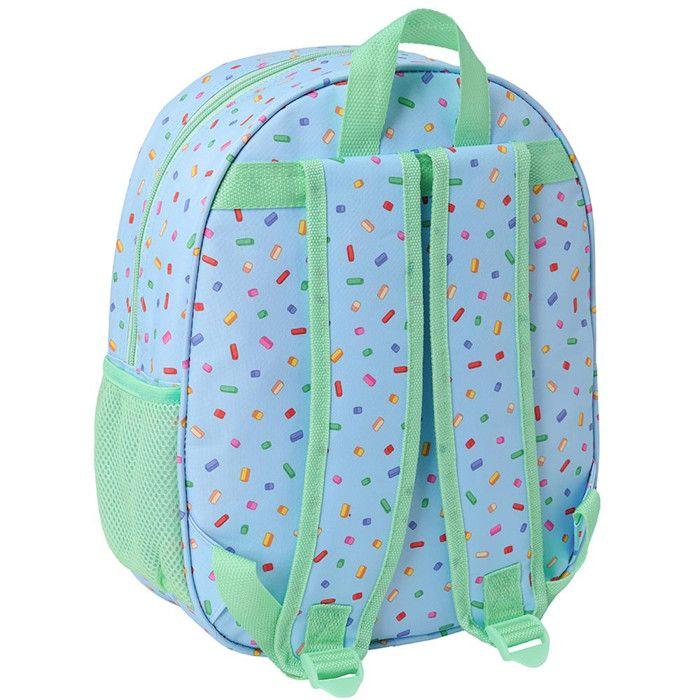 Sac à dos - BLUEY - 3D - Bleu - 33 cm - Maternelle - 1 compartiment zip