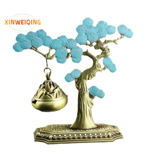 Füstölő Ékszerek, Üdvözlő Fenyő, Kínai Aroma Diffúzor, Finom Textúra, Tartós Ötvözet, Illatos Füstölő