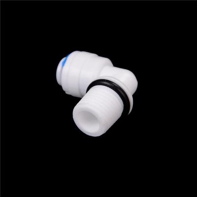 5 pezzi 1/4" filettatura maschio - 1/4" tubo od connettore rapido gomito acqua RO