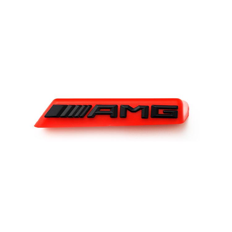 

Car Sticker Emblem Front Grille Badge for Mercedes benz AMG A B C E Class W176 W246 W203 W204 W205 W211 W212 W213 C63 E300 червоний колір чорний