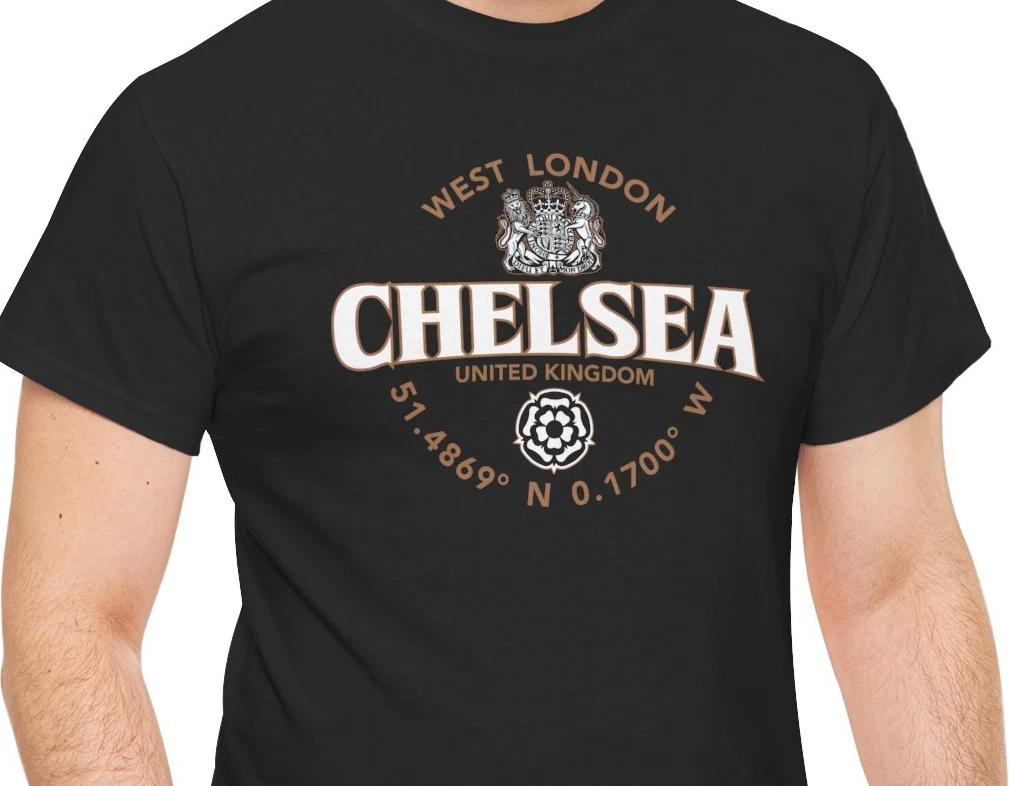 

Chelsea West London Coordinates Label 2C Tee 4XL