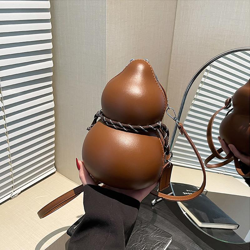 Personalisierte Kürbis Ein-Schultertaschen Designgefühl Herren Ins Umhängetasche Koreanische Mode Mini Damen Handytasche Trend CLE