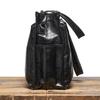 Retro Men'S Leather Business Briefcase First Layer Cowhide Shoulder Bag Large Capacity Laptop Bag
