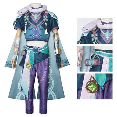 Anime Game Cosplay Costume Bubu Lushen's Eye Bai Shu Cosplay Two-Dimensional Character Role-Playing Stage Costume