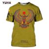 2025 Summer New Men's T-shirt Cartoon Fun Pattern Summer Loose and Casual Men's Round Neck T-shirt