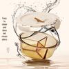 ZISIZ Round Glass Lunch Box