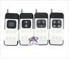 220V 4-Channel Remote Control Switch with Learning Code: Supports Jogging, Self-Locking, and Interlocking Functions for Luminaires