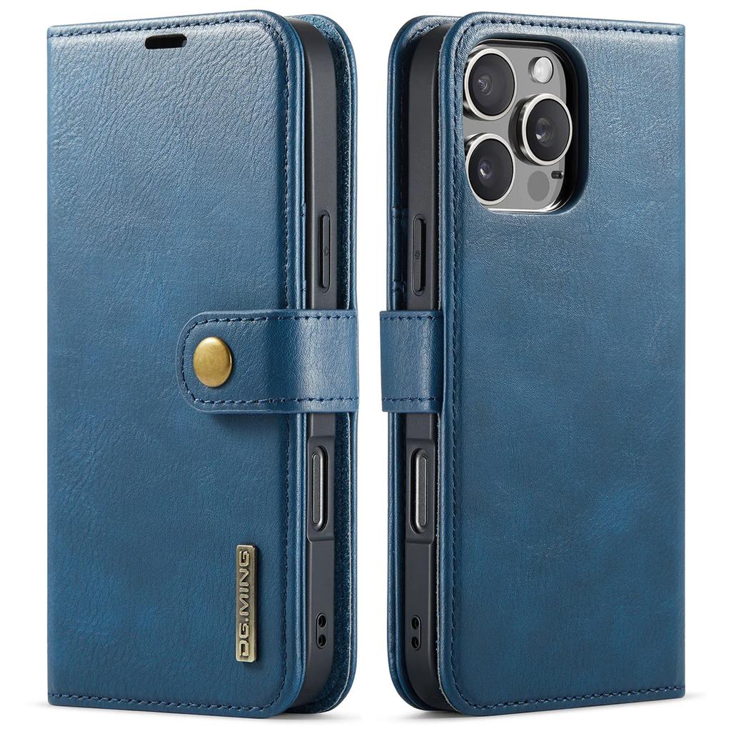 2 in 1 Detachable Cards Solt Wallet Leather Book Case For iPhone 16 Pro Max 15 Plus 13 12 11 Book Flip Bag Pocket Magnetic Cover