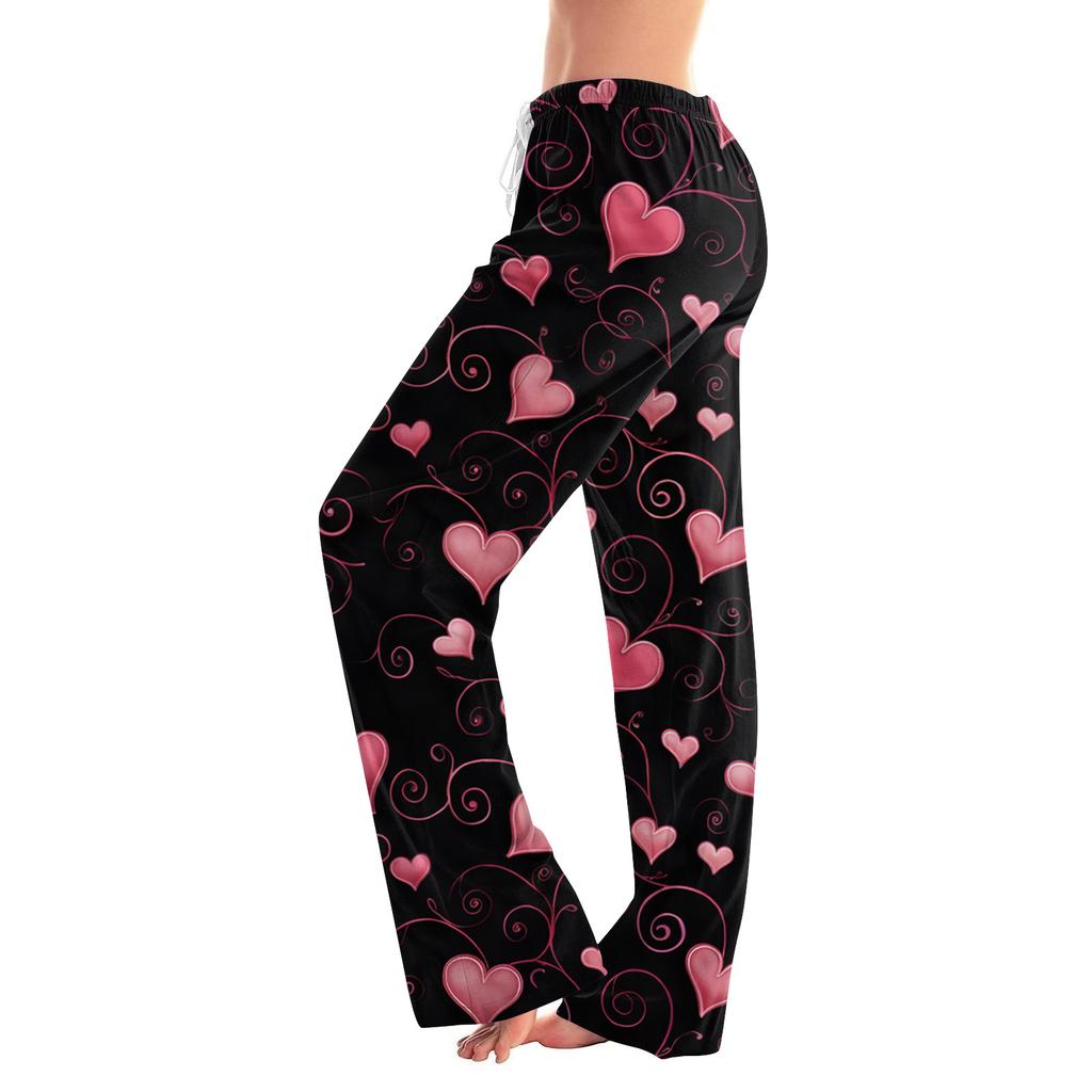 Women's Fashion Loose Casual Printed Casual Pants