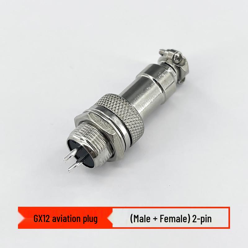 GX12 Aviation Connector Plug: Stable, Anti-Aging, Corrosion-Resistant, Industrial-Grade Socket & Plug.