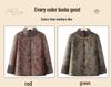 Grandma's Winter Cotton Coat: Women's Thick Velvet-Lined Outerwear for Elderly Ladies