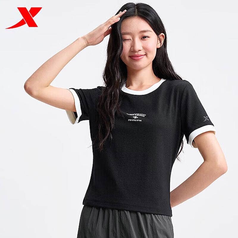 XTEP Women s Short Sleeve Knit T-Shirt 2XL