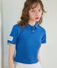 Salon De Yon Label Short Pique Shirt_ Blue