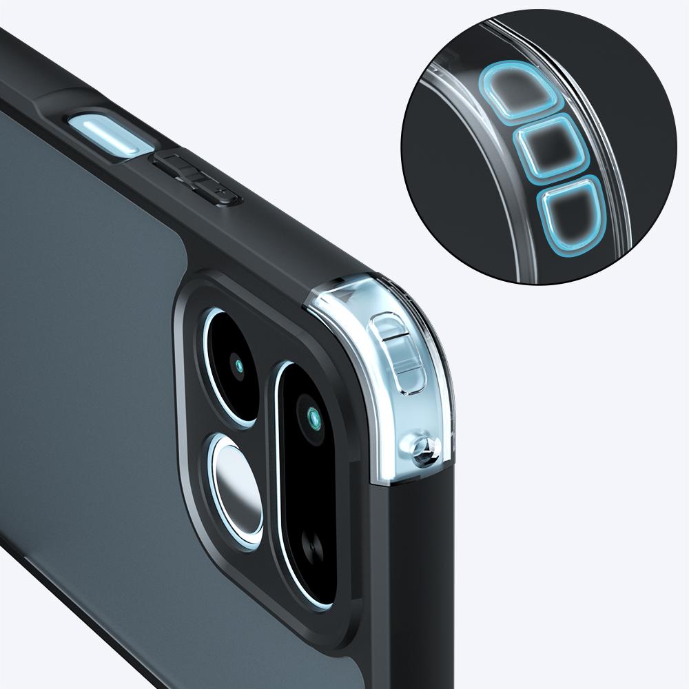 Für Realme 16 Pro+/16 Pro/16T Hülle Premium Semi-Transparent Hautfreundlich Ultradünn Wärmeableitung Anti-Rutsch Bumper Abdeckung Funda