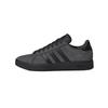 Adidas GRAND COURT Cushioning, Wear Resistant Low top Skateboard Shoes Unisex Black White Gray JR5542(Team502-)