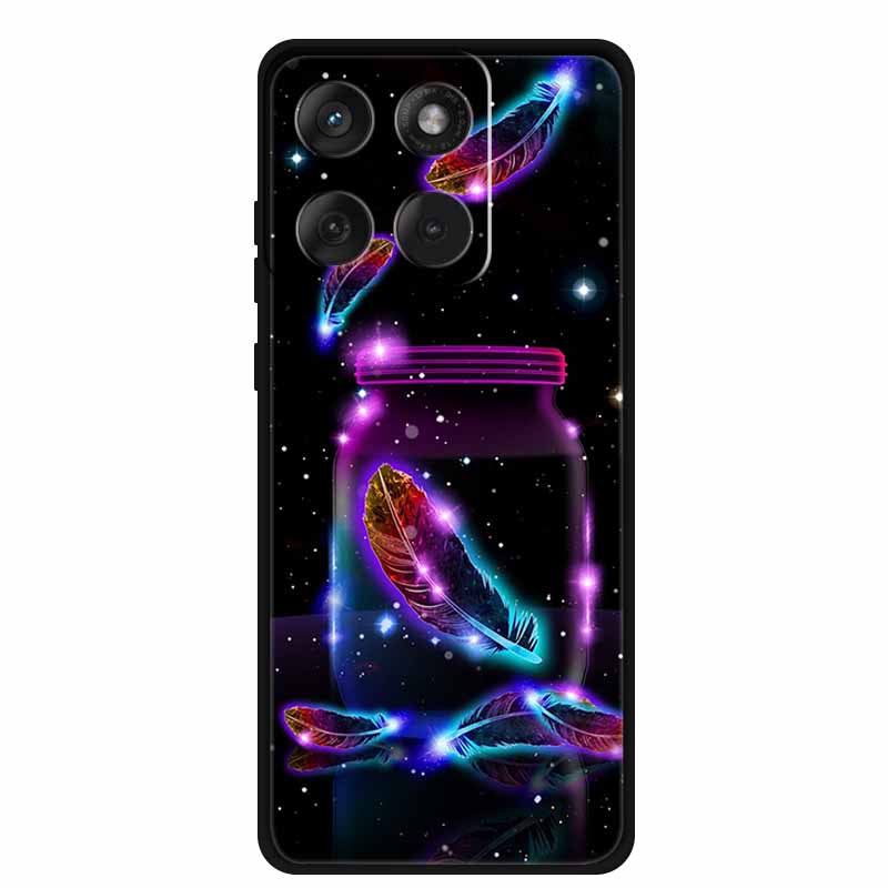 Phone Case For Motorola Edge 70 5G 2025 Back Cover Case Black Silicone Soft Funda Para For Motorola Moto X70 Air 5G Case Coque