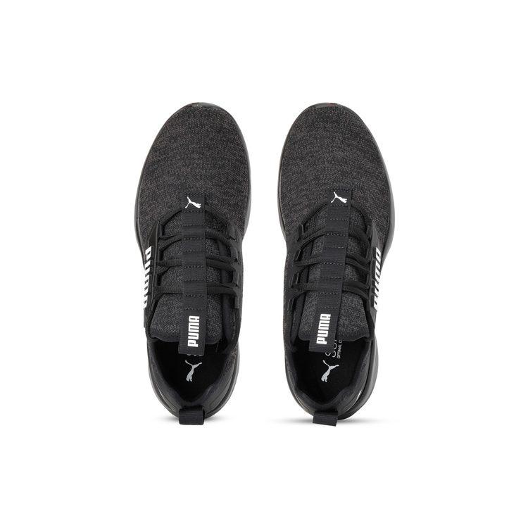 Puma Retaliate Knitted Sports Shoe Black 192342-01