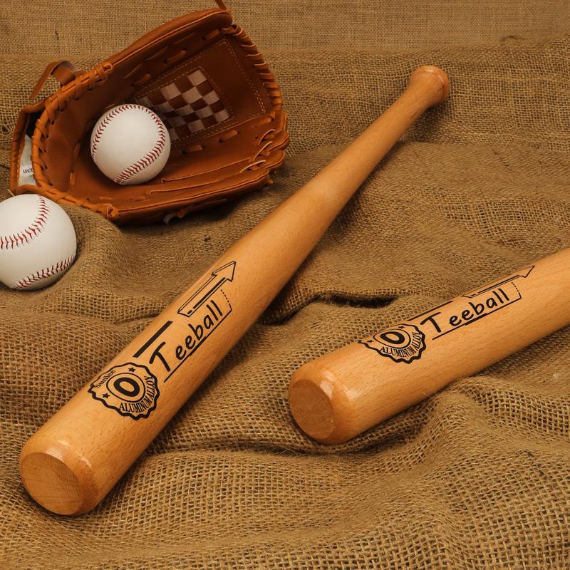 Shunleqiang Solid Wood Baseball and Softball Bat for All Ages: Indoor Self-Defense Model
