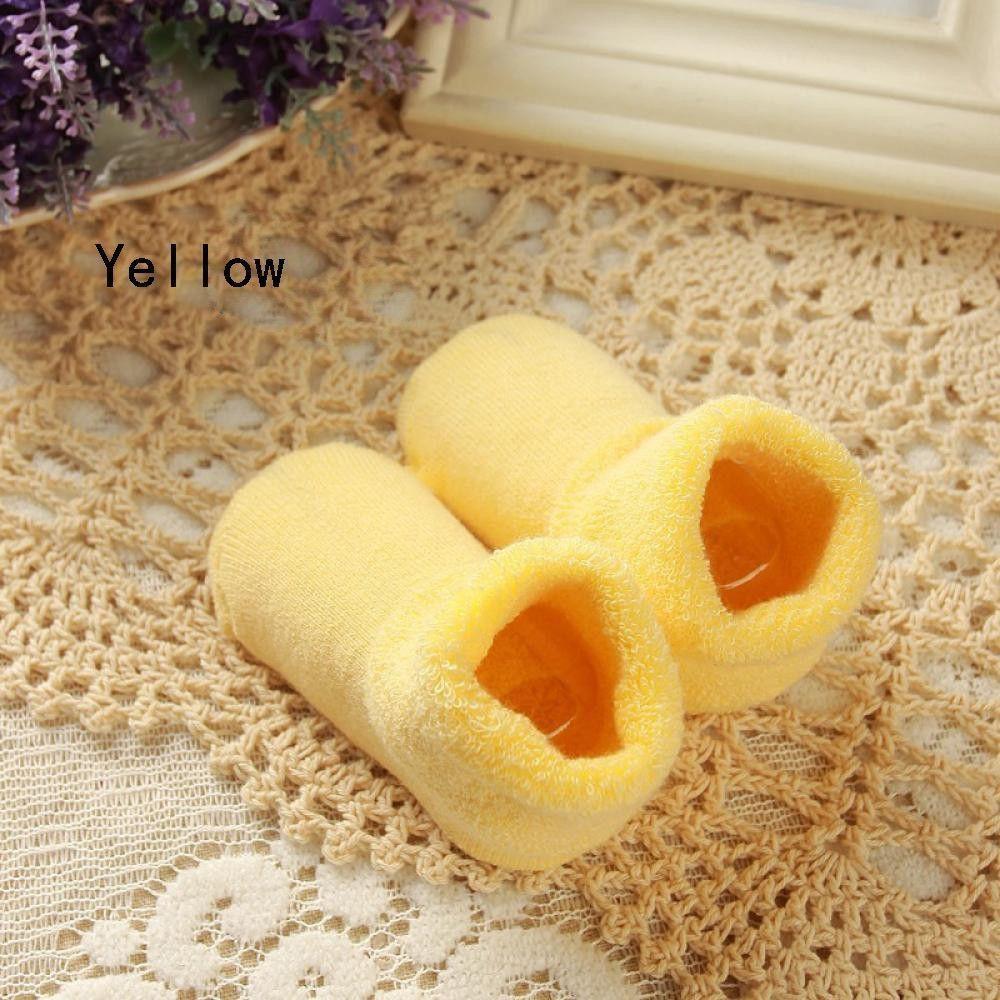 Girl Kid Soft Crib Shoes Baby Carton Socks Warm Sole