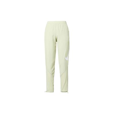 Logo Print Elastic Waist Running Fitness Pants Women Pants Green DM7772-371